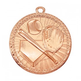 Médaille Baseball Bronze 2" - MSB1002Z