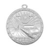 Silver Track Medal 2" - MSB1016S