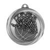 Silver Basketball Medal 2" - MSL1003S
