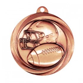 Bronze Football Medal 2" - MSL1006Z