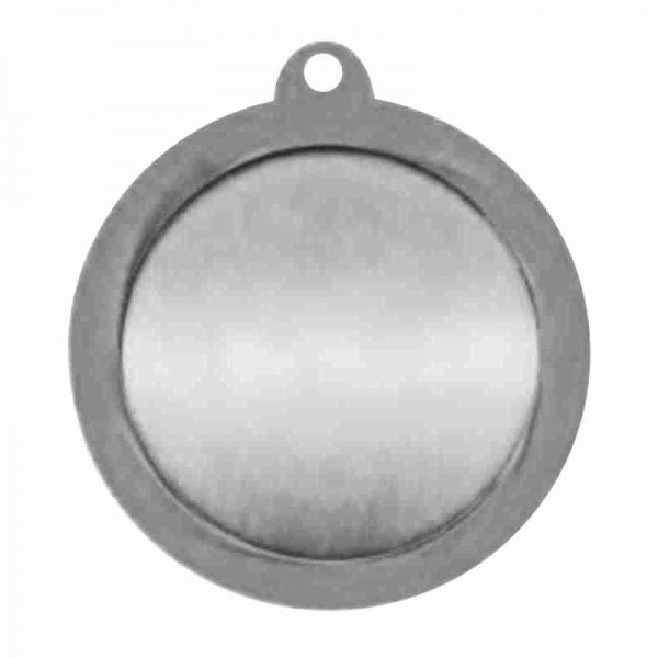 Silver Football Medal 2" - MSL1006S back