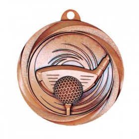 Médaille Golf Bronze 2" - MSL1007Z