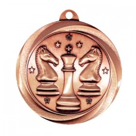 Bronze Chess Medal 2" - MSL1011Z