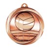 Bronze Volleyball Medal 2" - MSL1017Z