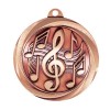Bronze Music Medal 2" - MSL1030Z