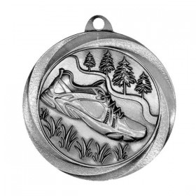 Médaille Cross Country Argent 2" - MSL1055S