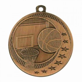 Médaille Basketball Bronze 2" - MSQ03Z