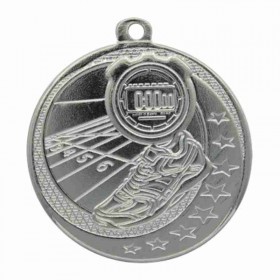 Silver Track Medal 2" - MSQ16S