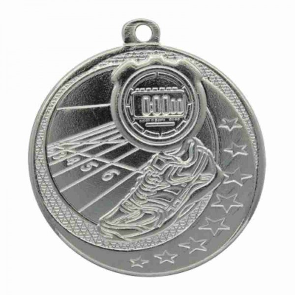 Silver Track Medal 2" - MSQ16S