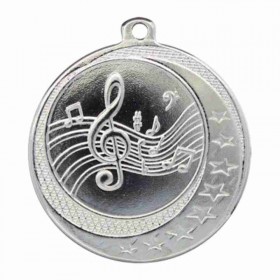 Silver Music Medal 2" - MSQ30S