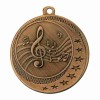 Bronze Music Medal 2" - MSQ30Z