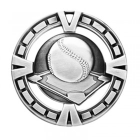 Médaille Baseball Argent 2.5" - MSP402S