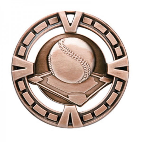 Médaille Baseball Bronze 2.5" - MSP402Z