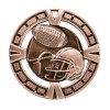 Bronze Football Medal 2.5" - MSP406Z