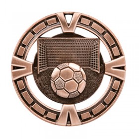 Bronze Soccer Medal 2.5" - MSP413Z