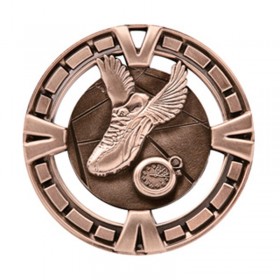 Bronze Track Medal 2.5" - MSP416Z