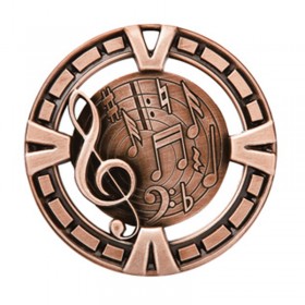 Médaille Musique Bronze 2.5" - MSP430Z