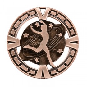 Bronze Dance Medal 2.5" - MSP452Z