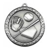 Silver Baseball Medal 2.5" - MST402S