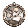 Médaille Baseball Bronze 2.5" - MST402Z