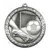 Silver Soccer Medal 2.5" - MST413S