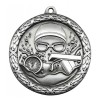 Silver Swimming Medal 2.5" - MST414S