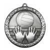 Silver Volleyball Medal 2.5" - MST417S