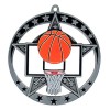 Médaille Basketball Argent 2.75" - MSE634S