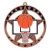 Médaille Basketball Bronze 2.75" - MSE634Z