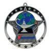 Silver Academic Medal 2.75" - MSE635S