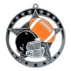 Médaille Football Argent 2.75" - MSE637S