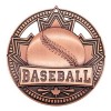 Bronze Baseball Medal 2.75" - MSN502Z