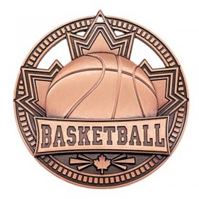 Médaille Basketball Bronze 2.75" - MSN503Z