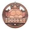 Bronze Soccer Medal 2.75" - MSN513Z