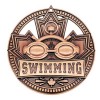 Bronze Swimming Medal 2.75" - MSN514Z