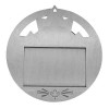 Silver Track and Field Medal 2.75" - MSN516S back