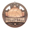 Médaille Volleyball Bronze 2.75" - MSN517Z