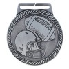 Silver Football Medal 3" - MSJ806Z