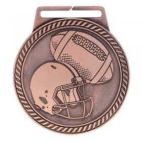 Médaille Football Bronze 3" - MSJ806Z