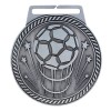 Silver Soccer Medal 3" - MSJ813S
