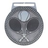 Silver Tennis Medal 3" - MSJ815S