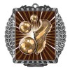 Silver Soccer Medal 3.5" - MML6013S