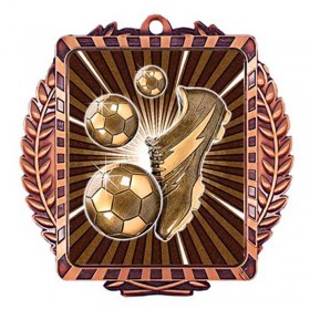 Médaille Soccer Bronze 3.5" - MML6013Z