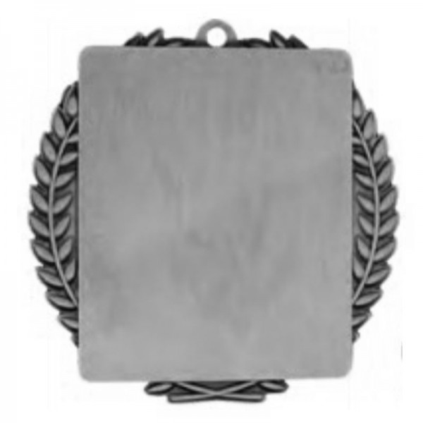 Silver 10-PIN Bowling Medal 3.5" MML6004S back