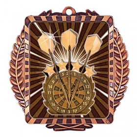 Bronze Darts Medal 3.5" - MML6014Z