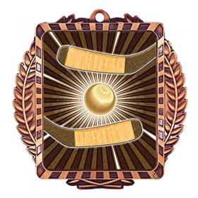 Médaille Dek Hockey Bronze 3.5" - MML6021Z