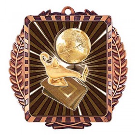 Médaille Académique Bronze 3.5" - MML6025Z