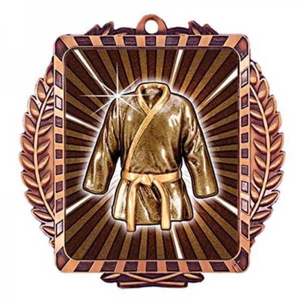 Médaille Arts Martiaux Bronze 3.5" - MML6051Z