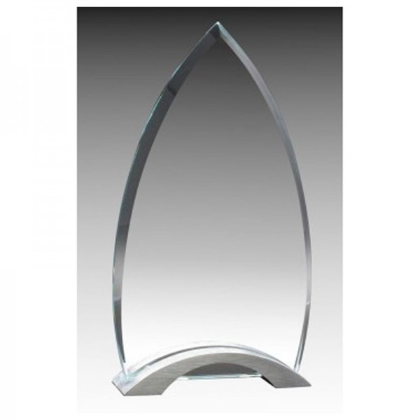 Glass Trophy 7" H - GLA2950A