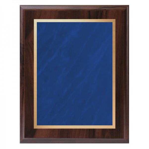 Cherrywood and Blue 9 x 12 Plaque PLV465G-CW-BL demo